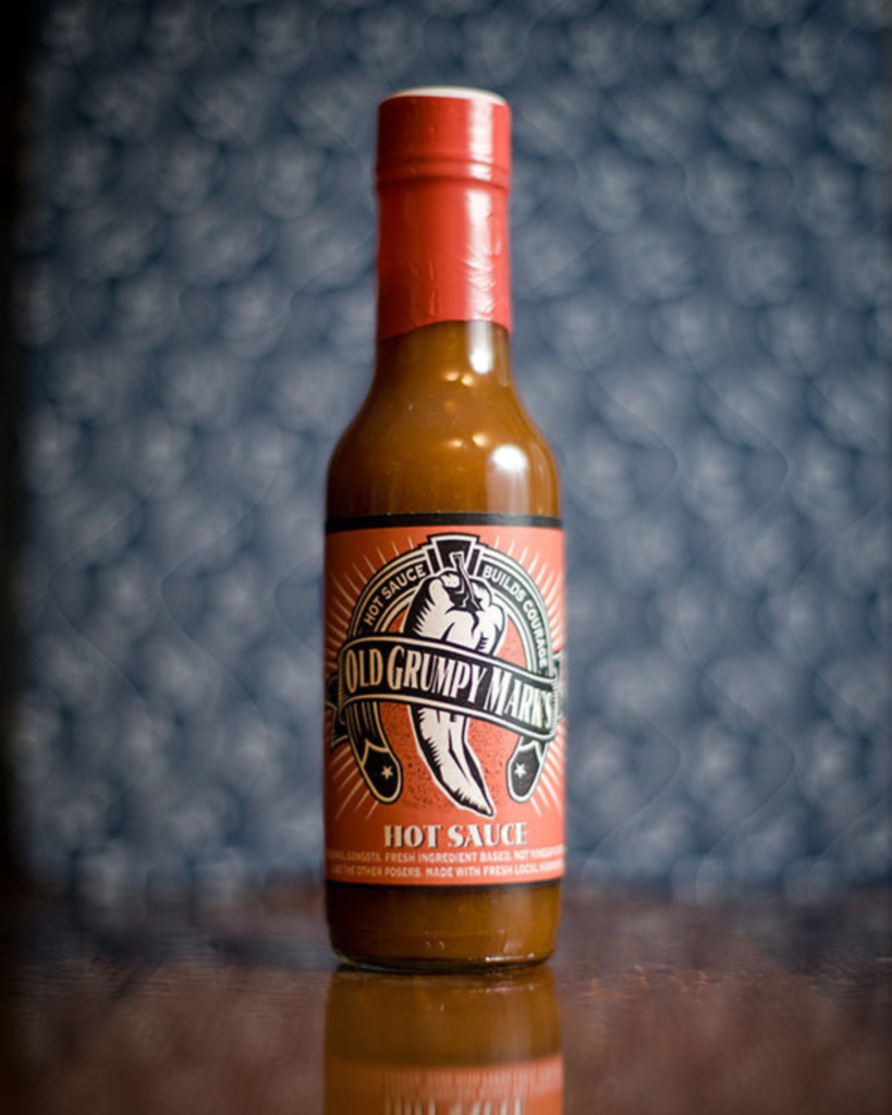 Old Grumpy Mark’s Original Hot Sauce · Roburrito's